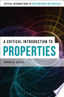 A critical introduction to properties /