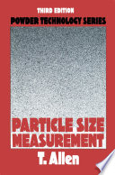 Particle size measurement /