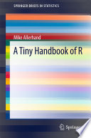 A tiny handbook of R /