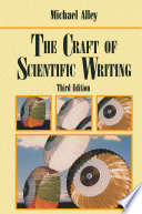 The Craft of Scientific Writing /