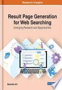 Result page generation for web searching : emerging research and opportunities /