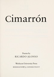 Cimarron : poems /