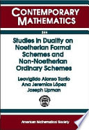 Studies in duality on noetherian formal schemes and non-noetherian ordinary schemes /