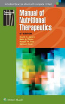 Manual of nutritional therapeutics /