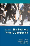 The business writer's companion /