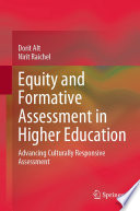 Equity and Formative Assessment in Higher Education : Advancing Culturally Responsive Assessment /