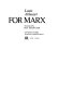 For Marx /