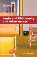 Lenin and philosophy, and other essays /