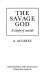 The savage god : a study of suicide /