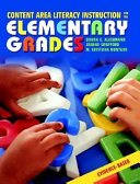 Content area literacy instruction for the elementary grades /