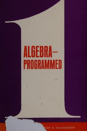 Algebra programmed /