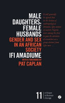 Male daughters, female husbands : gender and sex in an African society /