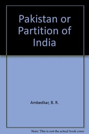 Pakistan or partition of India /