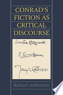 Conrad's fiction as critical discourse /