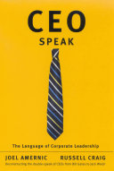 CEO-speak : the language of corporate leadership /