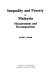 Inequality and poverty in Malaysia : measurement and decomposition /