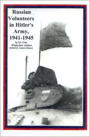 Russian volunteers in Hitler's army, 1941-1945 /