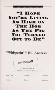 I hope you're living as high on the hog as the pig you turned out to be /