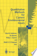 Quantitative Methods for Current Environmental Issues /
