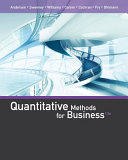 Quantitative methods for business /