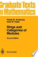 Rings and categories of modules /