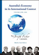 Australia's Economy in its International Context: The Joseph Fisher Lectures (vol. 2.
