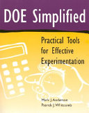 DOE simplified : practical tools for effective experimentation /