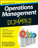 Operations management for dummies /