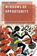 Windows of opportunity : how women seize peace negotiations for political change /