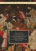 Boccaccio the philosopher : an epistemology of the Decameron /