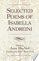 Selected poems of Isabella Andreini /
