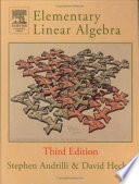 Elementary linear algebra /