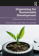 Organizing for sustainable development : addressing the grand challenges /