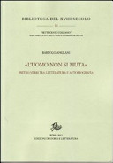 L'uomo non si muta : Pietro Verri tra letteratura e autobiografia /