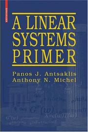 A linear systems primer /