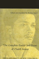 The complete poetry and prose of Chairil Anwar /