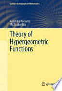 Theory of hypergeometric functions /