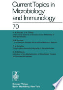 Current Topics in Microbiology and Immunology : Ergebnisse der Mikrobiologie und Immunitätsforschung /