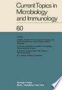 Current Topics in Microbiology and Immunology : Ergebnisse der Mikrobiologie und Immunitätsforschung /