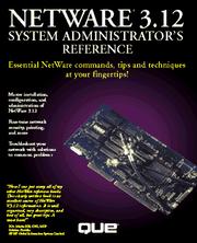 NetWare 3.12 : system administrator's reference /