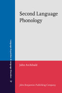 Second language phonology /