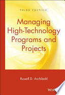 Managing high-technology programs and projects /