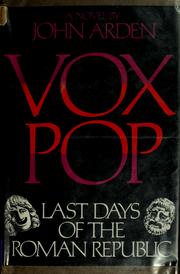 Vox pop : last days of the Roman Republic /