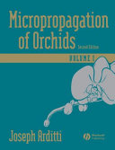 Micropropagation of orchids /