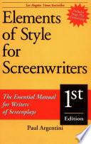 Elements of style for screenwriters /