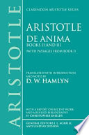 De anima : books II and III with passages from book 1 /