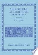 Aristotelis Atheniensium Respublica : recognovit brevique adnotatione critica instruxit /