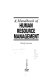 A handbook of human resource management /