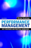 Performance management : key strategies and practical guidelines /