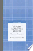 Deposit guarantee schemes : a European perspective /